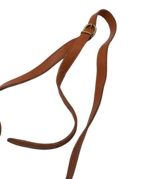 IL BISONTE（イル ビゾンテ）IL BISONTE (イル ビゾンテ) 2WAYレザーショルダーバッグ ブラウンの古着・服飾アイテム