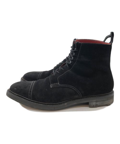 Crockett & Jones（クロケット＆ジョーンズ）Crockett & Jones (クロケット＆ジョーンズ) レースアップブーツ ブラック サイズ:８１/2 Eの古着・服飾アイテム