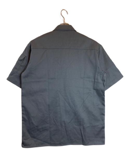 SUPREME（シュプリーム）Supreme (シュプリーム) Dickies (ディッキーズ) STRIPE S/S WORK SHIRT グレー サイズ:Mの古着・服飾アイテム