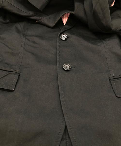 JUNYA WATANABE COMME des GARCONS（(ジュンヤワタナベ コムデギャルソン）JUNYA WATANABE COMME des GARCONS ((ジュンヤワタナベ コムデギャルソン) テーラードジャケット ブラック サイズ:Mの古着・服飾アイテム