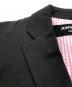中古・古着 JUNYA WATANABE COMME des GARCONS ((ジュンヤワタナベ コムデギャルソン) テーラードジャケット ブラック サイズ:M：10000円