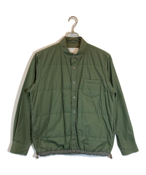 sacai（サカイ）sacai (サカイ) Zipped Fitted jacket カーキ サイズ:2の古着・服飾アイテム