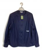 CAHLUMNカウラム）の古着「ベースボールシャツLS」｜ネイビー