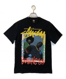 stussy（ステューシー）の古着「EPMD コラボTシャツ」｜ブラック