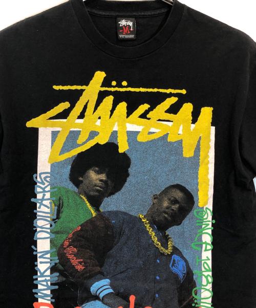 stussy（ステューシー）stussy (ステューシー) EPMD コラボTシャツ ブラック サイズ:SIZE Mの古着・服飾アイテム