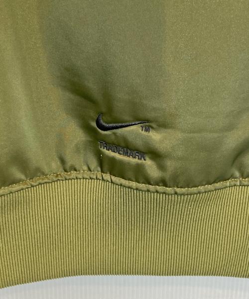 NIKE（ナイキ）NIKE (ナイキ) AS M NSW SYNFL SWOOSH BOMBER グリーン×ブラック サイズ:Mの古着・服飾アイテム