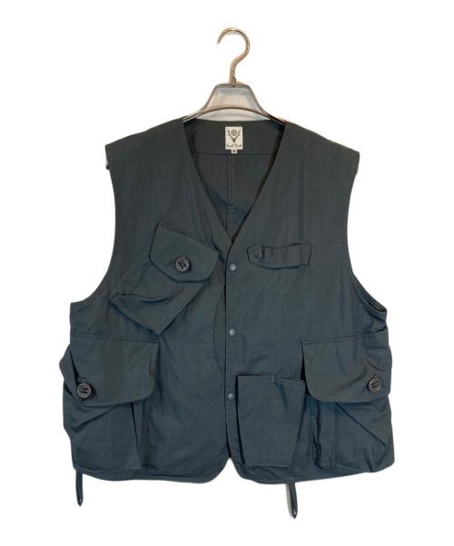 South2 West8（サウスツー ウエストエイト）south2 west8 (サウスツー ウエストエイト) Tenkara Vest グレー サイズ:Mの古着・服飾アイテム