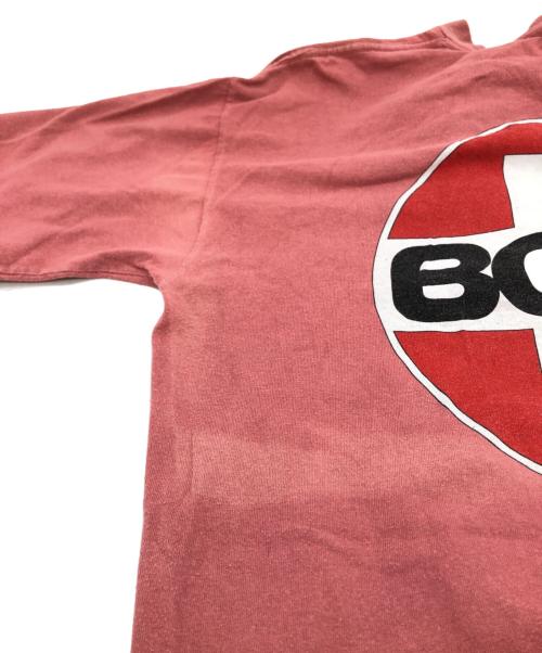 powell peralta（パウエルペラルタ）powell peralta (パウエルペラルタ) プリントTシャツ ピンク サイズ:Lの古着・服飾アイテム