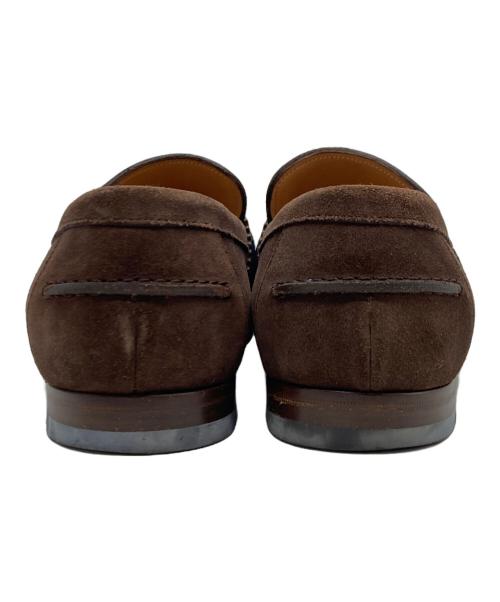 GUCCI（グッチ）GUCCI (グッチ) スエードドライビングシューズ ブラウン サイズ:6の古着・服飾アイテム