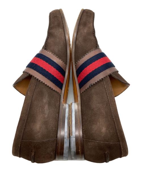 GUCCI（グッチ）GUCCI (グッチ) スエードドライビングシューズ ブラウン サイズ:6の古着・服飾アイテム