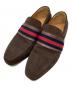 GUCCI（グッチ）の古着「スエードドライビングシューズ」｜ブラウン