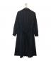 Yves Saint Laurent (イヴサンローラン) ギャザースリーブウールコート ブラック サイズ:３６：18000円