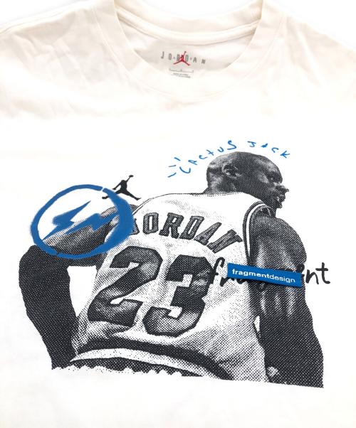 NIKE（ナイキ）NIKE (ナイキ) CACTUS (カクタス) FRAGMENTS (フラグメント) プリントTシャツ ホワイト サイズ:Lの古着・服飾アイテム
