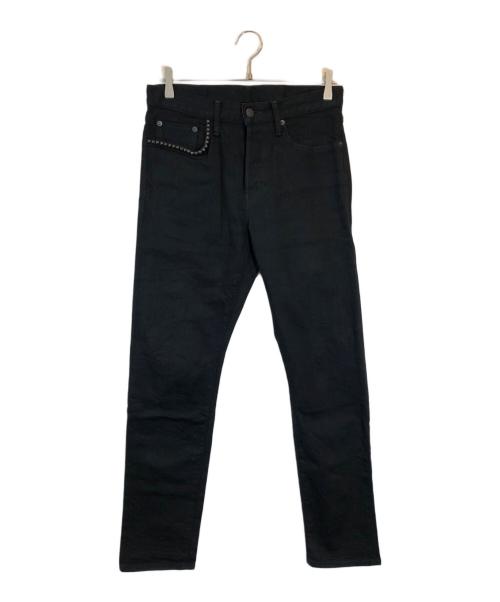 Hysteric Glamour（ヒステリックグラマー）Hysteric Glamour (ヒステリックグラマー) スタッズパンツ ブラック サイズ:SIZE 32の古着・服飾アイテム