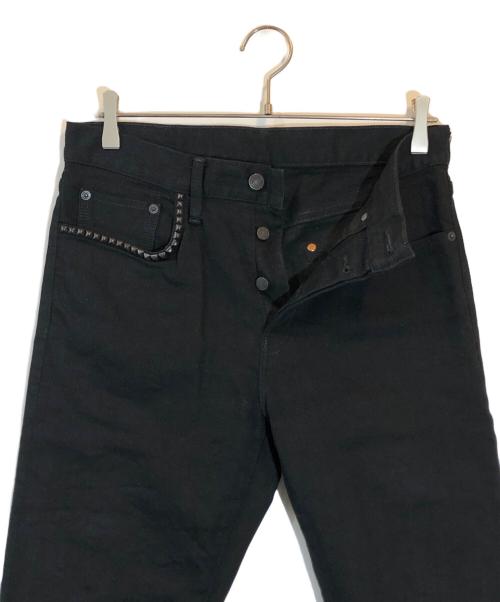 Hysteric Glamour（ヒステリックグラマー）Hysteric Glamour (ヒステリックグラマー) スタッズパンツ ブラック サイズ:SIZE 32の古着・服飾アイテム