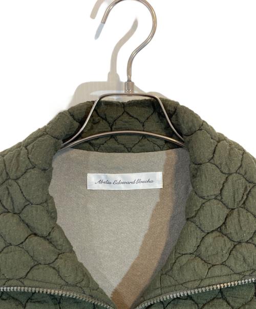 Abelia Edoward goucha（アベリア エドワード ゴウチャ）ABELIA EDOWARD GOUCHA (アベリア エドワード ゴウチャ) キルティングジャケット グリーン サイズ:Fの古着・服飾アイテム