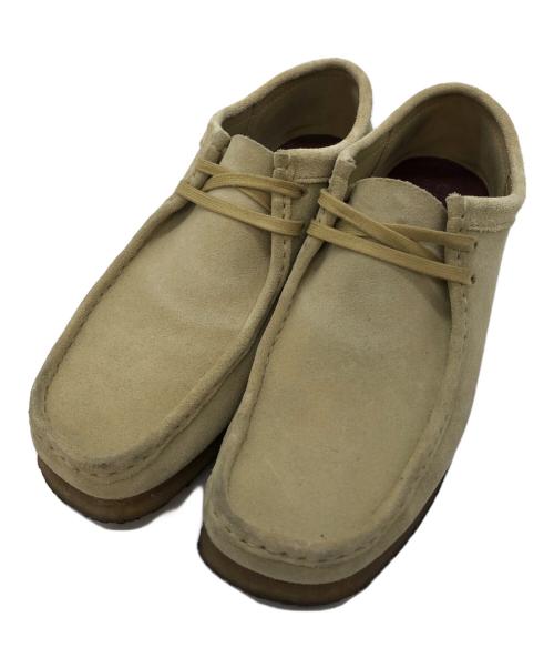 CLARKS（クラークス）CLARKS (クラークス) Wallabee MAPLE SUEDE ベージュ サイズ:EU44の古着・服飾アイテム