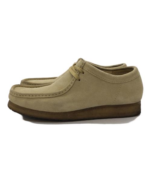 CLARKS（クラークス）CLARKS (クラークス) Wallabee MAPLE SUEDE ベージュ サイズ:EU44の古着・服飾アイテム