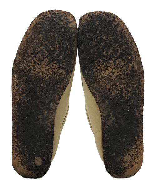 CLARKS（クラークス）CLARKS (クラークス) Wallabee MAPLE SUEDE ベージュ サイズ:EU44の古着・服飾アイテム