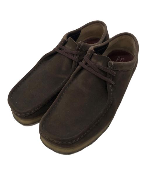 CLARKS（クラークス）CLARKS (クラークス) Wallabee Dark Brown Suede ブラウン サイズ:EU44の古着・服飾アイテム