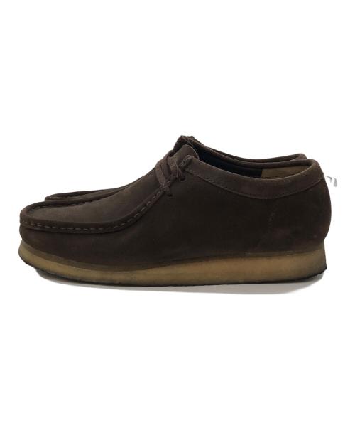 CLARKS（クラークス）CLARKS (クラークス) Wallabee Dark Brown Suede ブラウン サイズ:EU44の古着・服飾アイテム