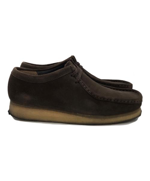 CLARKS（クラークス）CLARKS (クラークス) Wallabee Dark Brown Suede ブラウン サイズ:EU44の古着・服飾アイテム