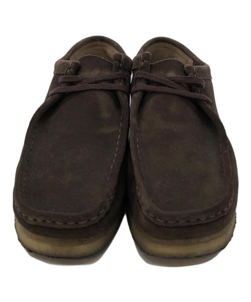 CLARKS（クラークス）CLARKS (クラークス) Wallabee Dark Brown Suede ブラウン サイズ:EU44の古着・服飾アイテム