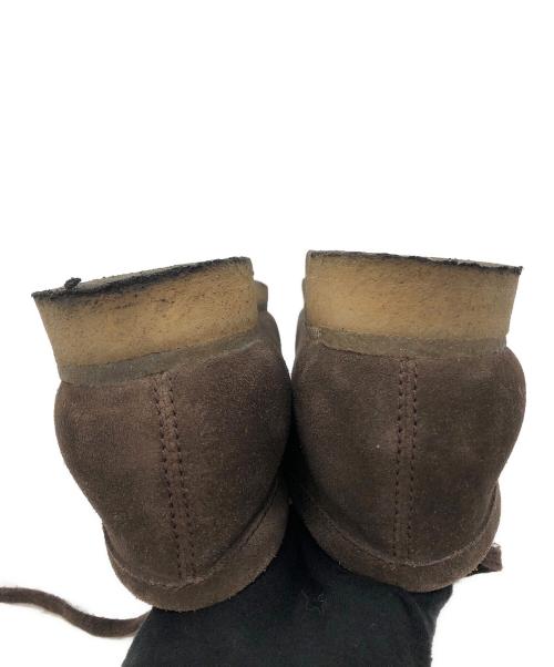 CLARKS（クラークス）CLARKS (クラークス) Wallabee Dark Brown Suede ブラウン サイズ:EU44の古着・服飾アイテム