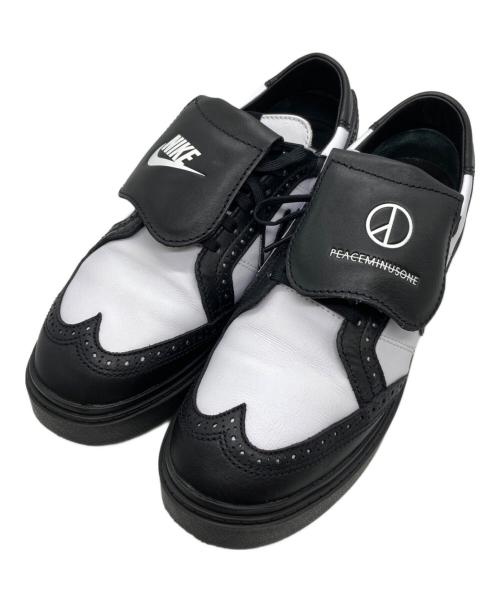 NIKE（ナイキ）NIKE (ナイキ) PEACEMINUSONE (ピースマイナスワン) クウォンド1 ホワイト×ブラック サイズ:US9.5の古着・服飾アイテム