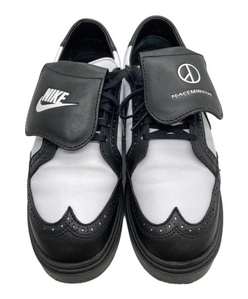 NIKE（ナイキ）NIKE (ナイキ) PEACEMINUSONE (ピースマイナスワン) クウォンド1 ホワイト×ブラック サイズ:US9.5の古着・服飾アイテム