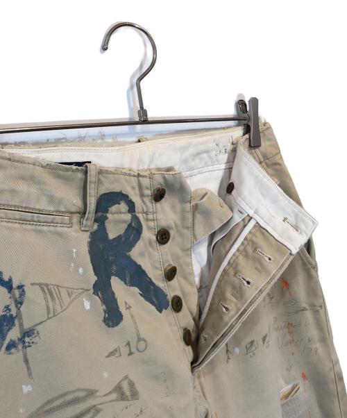POLO RALPH LAUREN（ポロ・ラルフローレン）POLO RALPH LAUREN (ポロ・ラルフローレン) メモリアルパンツ ベージュ サイズ:30/40の古着・服飾アイテム