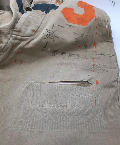 POLO RALPH LAUREN（ポロ・ラルフローレン）POLO RALPH LAUREN (ポロ・ラルフローレン) メモリアルパンツ ベージュ サイズ:30/40の古着・服飾アイテム