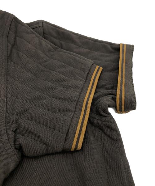 FRED PERRY（フレッドペリー）FRED PERRY (フレッドペリー) CRAIG GREEN (クレイグ グリーン) Quilted Polo ブラウン サイズ:Lの古着・服飾アイテム