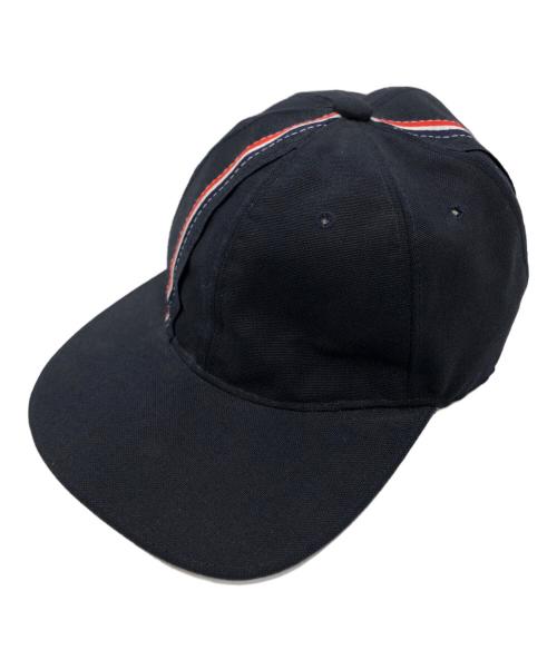 Thom Browne（トムブラウン）Thom Browne (トムブラウン) ベースボールキャップ ブラック サイズ:SIZE O/Sの古着・服飾アイテム