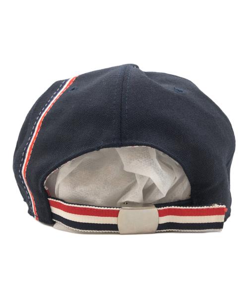 Thom Browne（トムブラウン）Thom Browne (トムブラウン) ベースボールキャップ ブラック サイズ:SIZE O/Sの古着・服飾アイテム