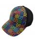 GUCCI（グッチ）の古着「GG PSYCHEDELIC BASEBALL CAP」｜ブラック