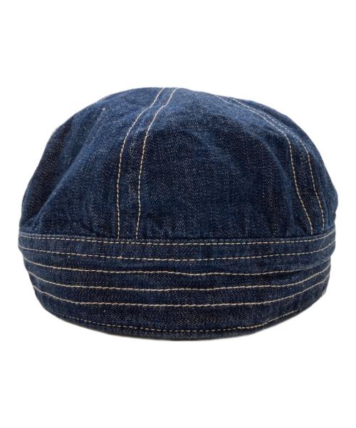 UNION SPECIAL OVERALLS（ユニオンスペシャルオーバーオールズ）UNION SPECIAL OVERALLS (ユニオンスペシャルオーバーオールズ) デニムキャスケット ネイビーの古着・服飾アイテム