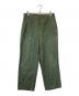 US ARMY（ユーエスアーミー）の古着「BAKER PANTS」｜グリーン