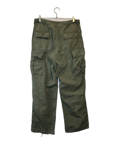 US ARMY（ユーエスアーミー）US ARMY (ユーエスアーミー) ジャングルファティーグパンツ グリーン サイズ:MEDIUM-LONGの古着・服飾アイテム