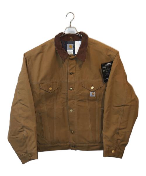 CarHartt（カーハート）CarHartt (カーハート) Duck Jean Jacket ブラウン サイズ:２XL 未使用品の古着・服飾アイテム
