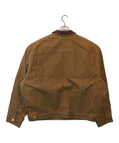 CarHartt（カーハート）CarHartt (カーハート) Duck Jean Jacket ブラウン サイズ:２XL 未使用品の古着・服飾アイテム
