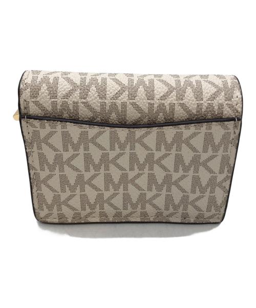 MICHAEL KORS（マイケル・コース）MICHAEL KORS (マイケル・コース) 2つ折り財布 ホワイトの古着・服飾アイテム