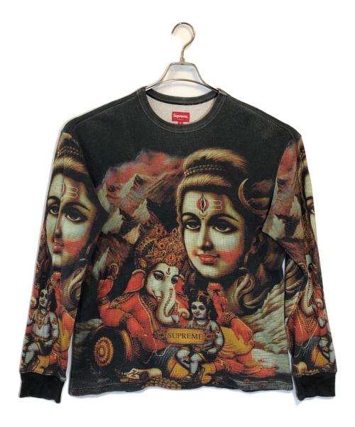 SUPREME（シュプリーム）Supreme (シュプリーム) GANESH L/S THERMAL ブラック サイズ:SIZE Mの古着・服飾アイテム
