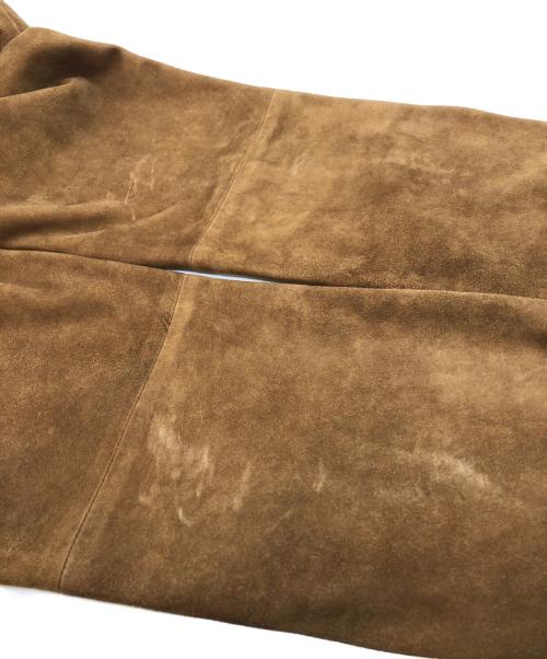 RALPH LAUREN（ラルフローレン）RALPH LAUREN (ラルフローレン) スウェードパンツ ブラウン サイズ:SIZE 29の古着・服飾アイテム
