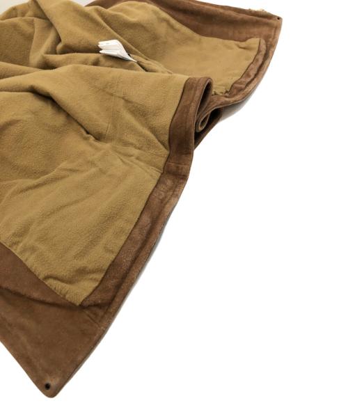 RALPH LAUREN（ラルフローレン）RALPH LAUREN (ラルフローレン) ジップアップ スウェードジャケット ブラウン サイズ:SIZE 11の古着・服飾アイテム