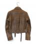 RALPH LAUREN (ラルフローレン) レザーショートジャケット ブラウン サイズ:SIZE 9：18000円