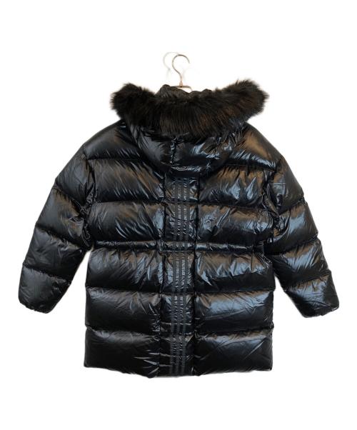 adidas（アディダス）adidas (アディダス) パフ ロングファージャケット ブラック サイズ:2XLの古着・服飾アイテム