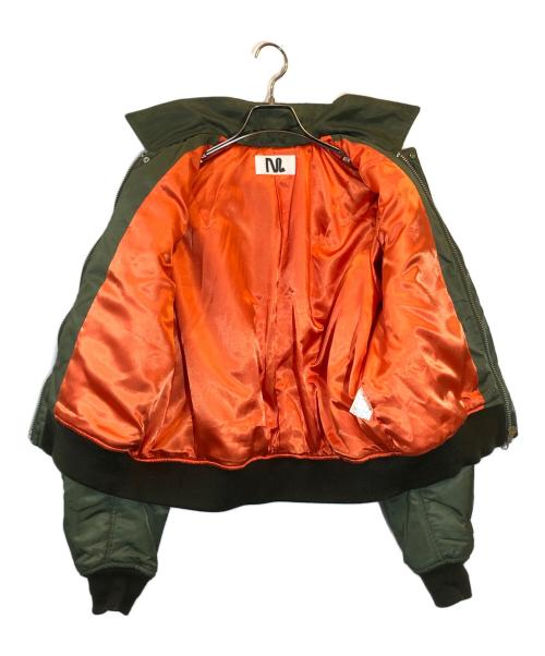 M TO R（ムウトアール）M TO R (ムウトアール) A2MILITARY ARM VOLUME BLOUSON オリーブ サイズ:SIZE 38の古着・服飾アイテム