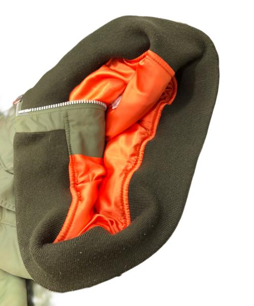 M TO R（ムウトアール）M TO R (ムウトアール) A2MILITARY ARM VOLUME BLOUSON オリーブ サイズ:SIZE 38の古着・服飾アイテム