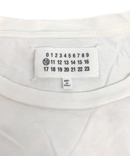 Maison Margiela（メゾンマルジェラ）Maison Margiela (メゾンマルジェラ) 再構築Tシャツ ホワイト サイズ:SIZE 46の古着・服飾アイテム